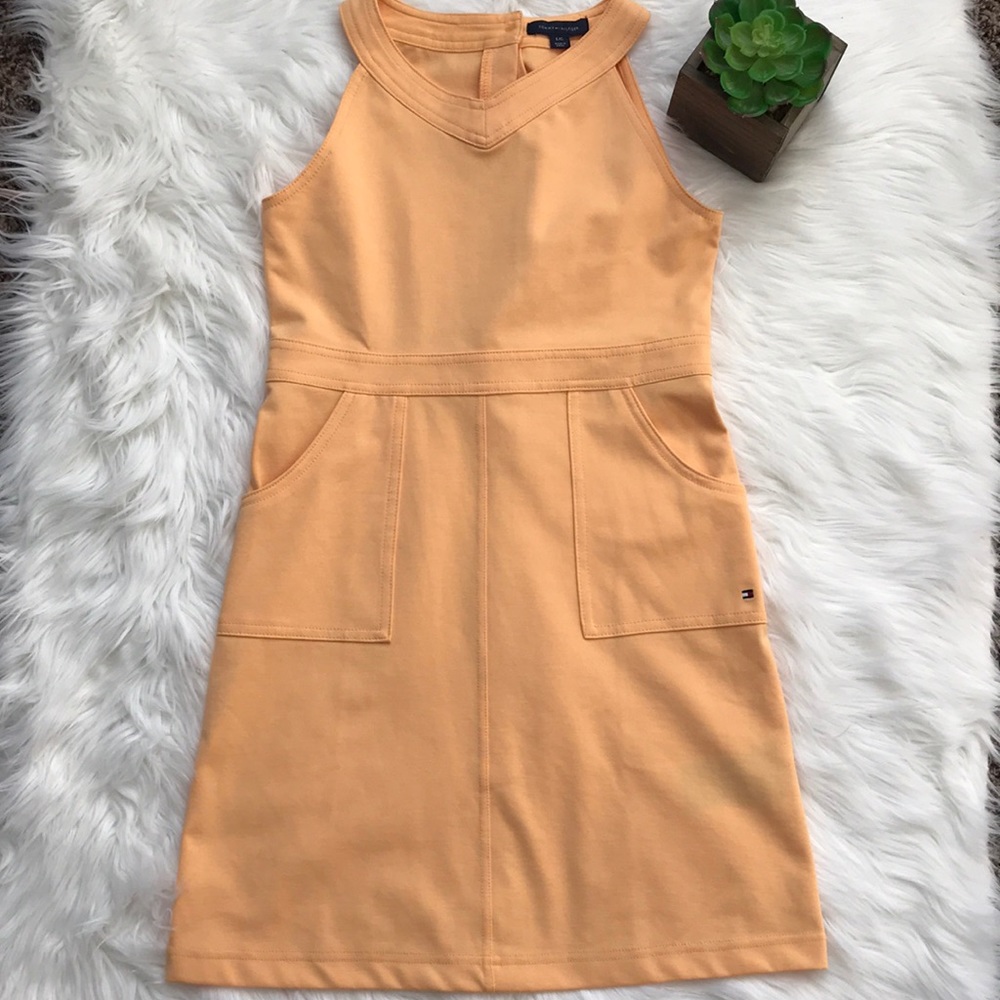 Tommy Hilfiger Peach Dress Size Large